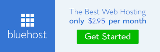 2.95 Bluehost Banner Ad